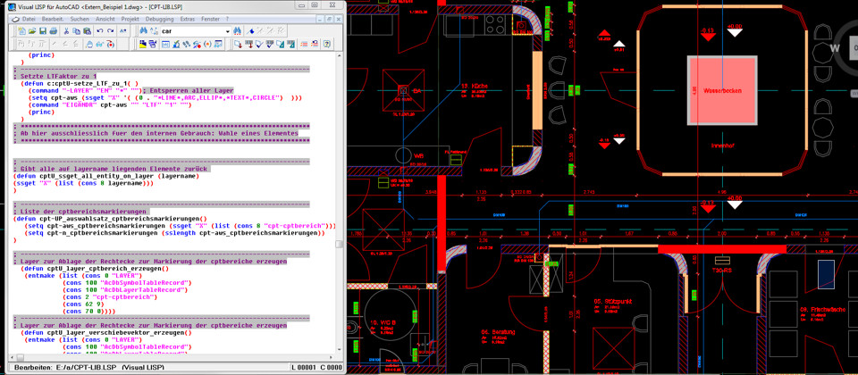 Lisp Window AutoCAD Lisp