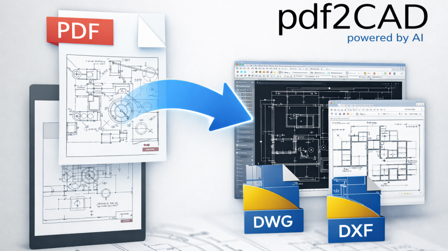 PDF in CAD umwandeln: Herausforderungen bei Bestandszeichnungen und moderne Lösungsansätze