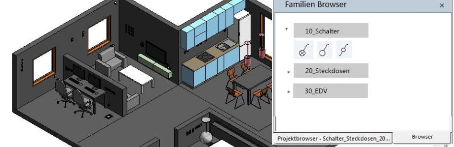 Revit - Familien Browser. Das einfache kostenlose Revit-Addon