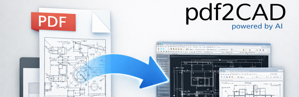 PDF in CAD umwandeln: Herausforderungen bei Bestandszeichnungen und moderne Lösungsansätze